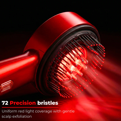 Polenox Radiara™ - Advanced Red Light Scalp Therapy Brush